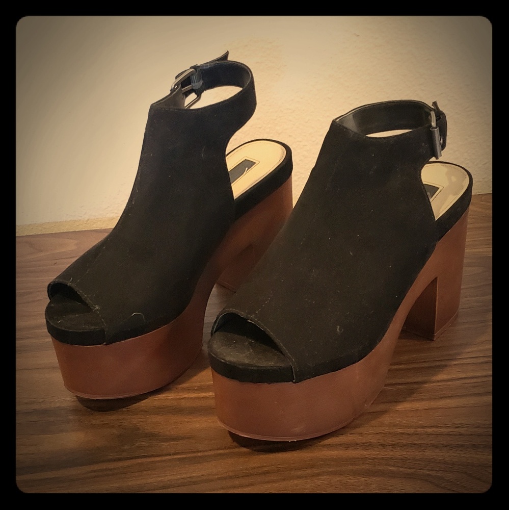 Flatform shoes